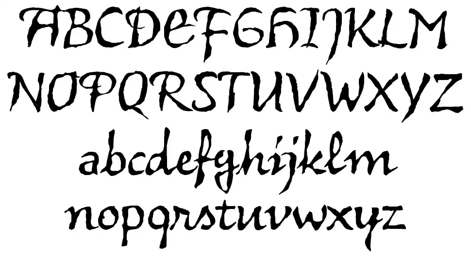 Vidok FYfont specimens