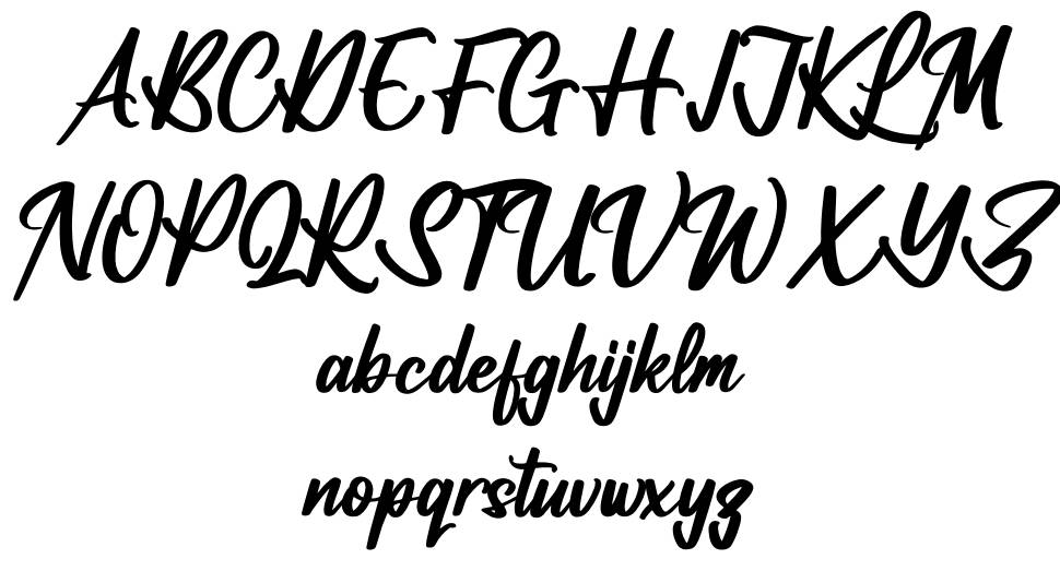 Vifastev Caledon 字形 标本