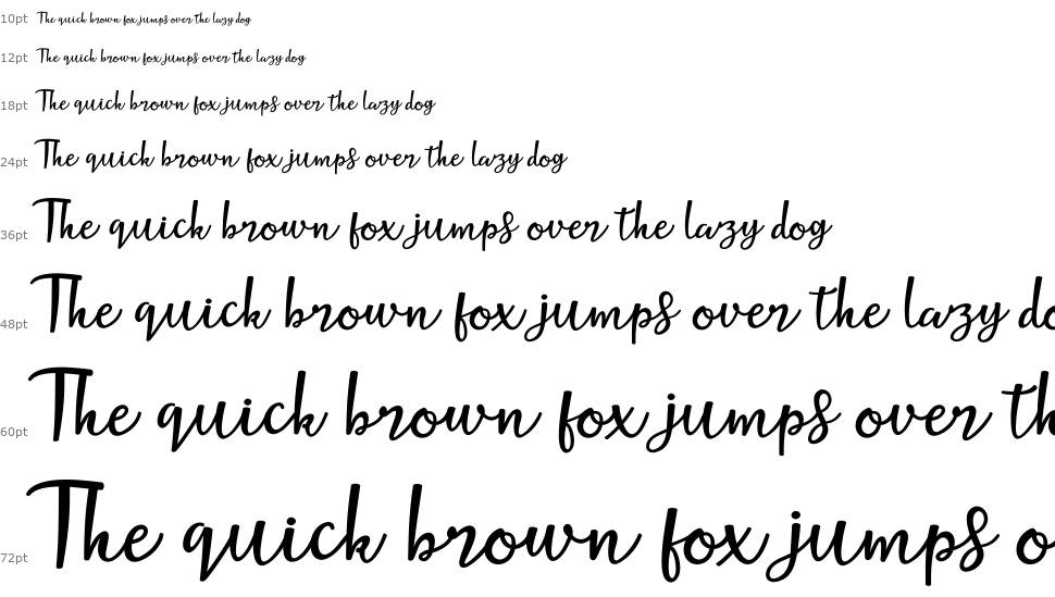 Villaque Script font Şelale