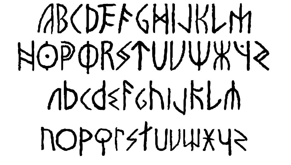 Vinland font Örnekler