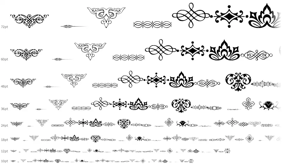 Vintage Decorative Signs 3 font by Amin Sughayer FontRiver