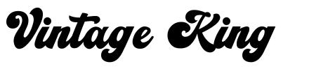 Vintage King font