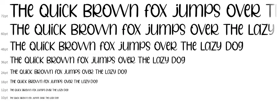 Vintage Memoryfont waterfall