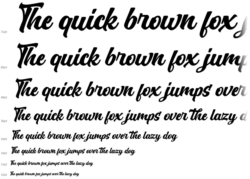 Vintage Scripter font Şelale