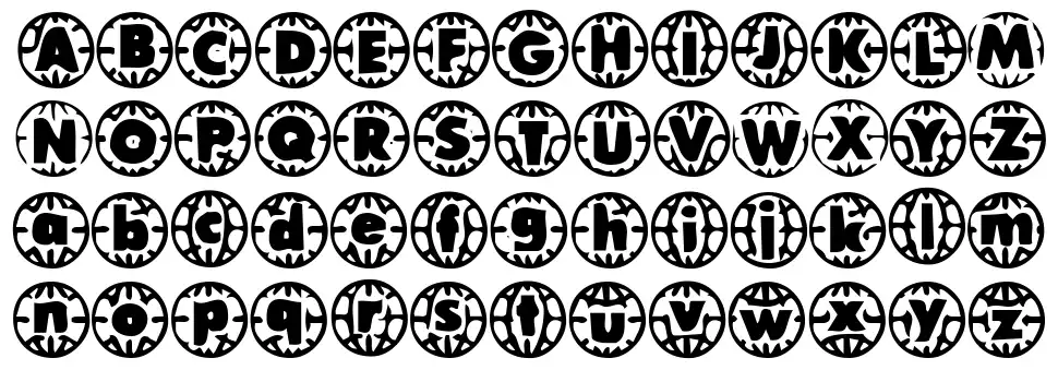 Vintage Vacationfont specimens