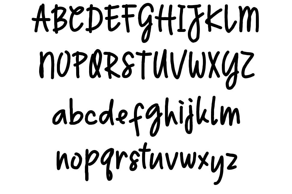 Violeta font Örnekler