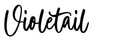 Violetail font