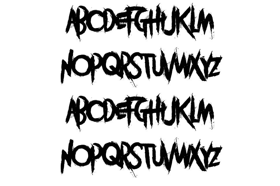 Vitruvian Man 字形 标本