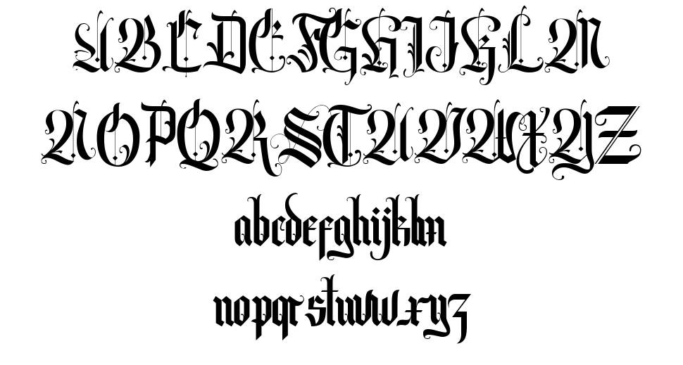 Volantis フォント 標本