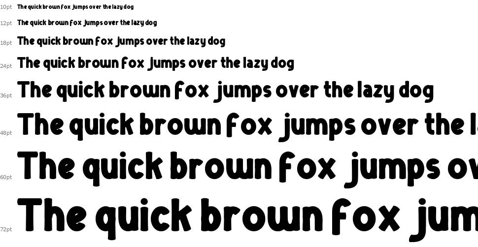 Voxis font Waterfall