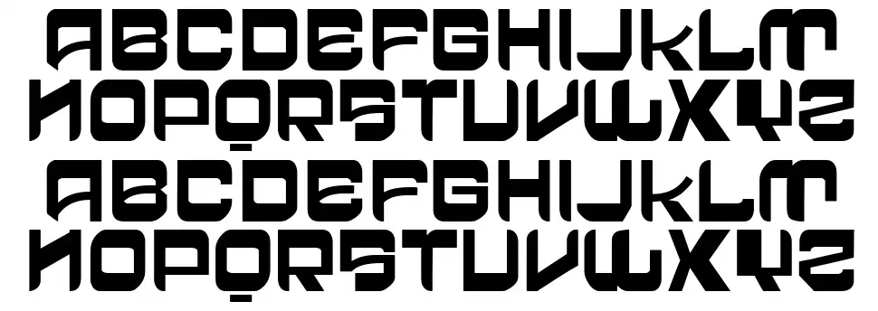 VTKS Crazy Time font specimens