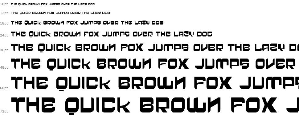 VTKS Crazy Time font Waterfall