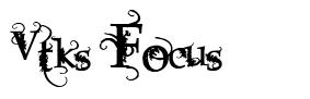 Vtks Focus font