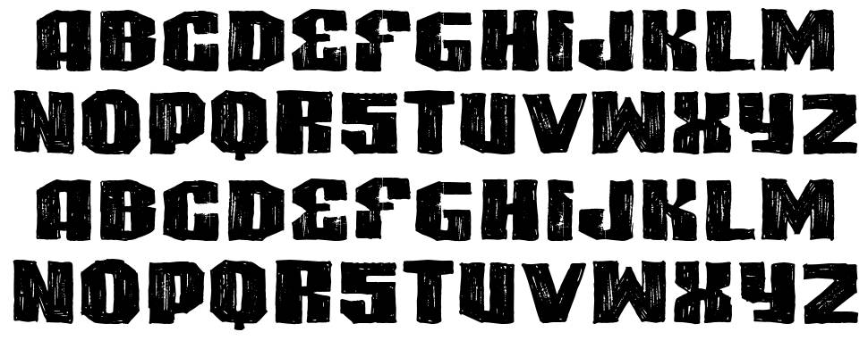 VTKS Highlight font specimens
