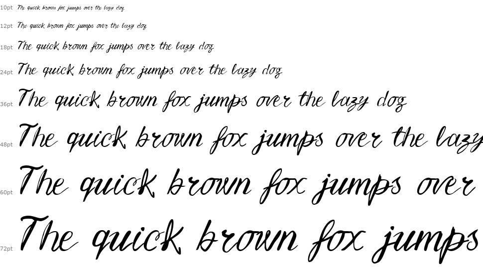 Vtks Lettering font Şelale
