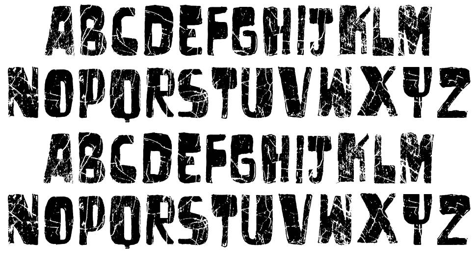Vtks Untitled font specimens