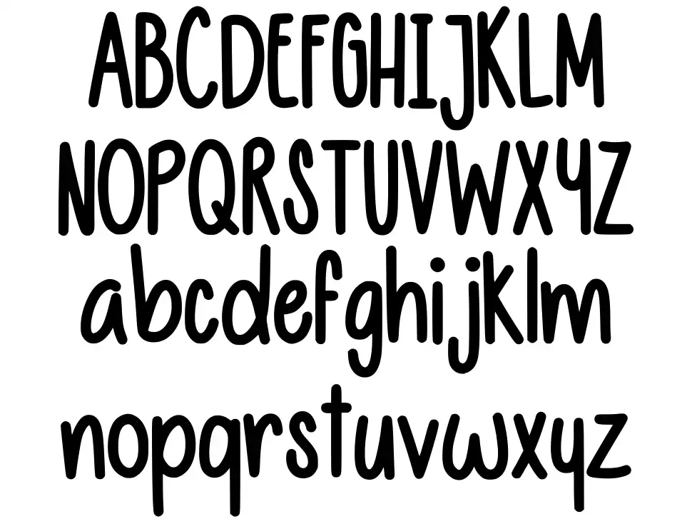 Vulpy font specimens