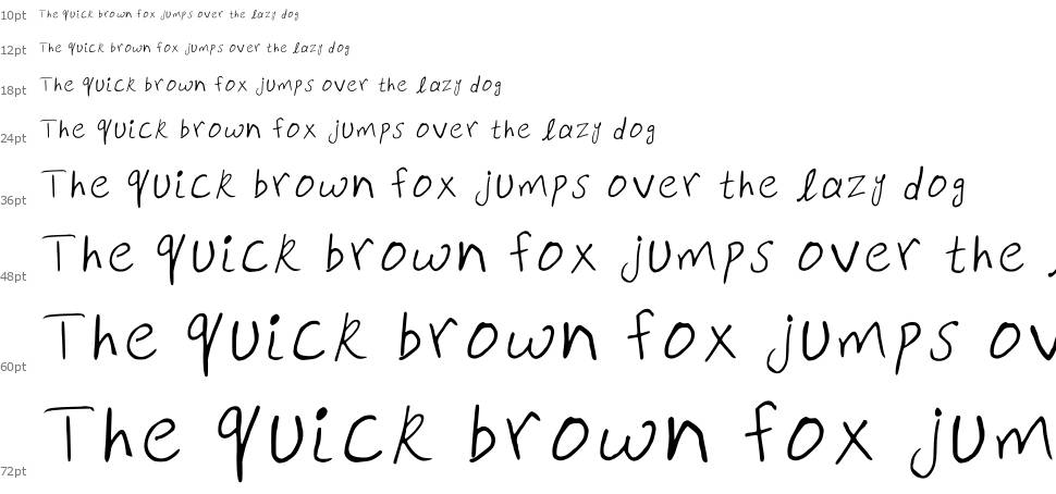 Wa Handwriting шрифт Водопад