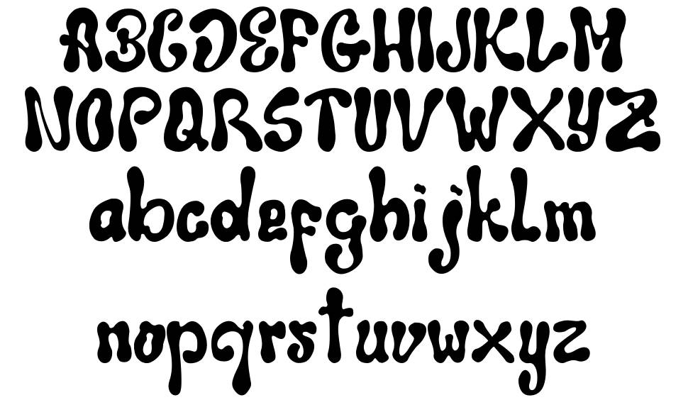 Wakaba 字形 标本