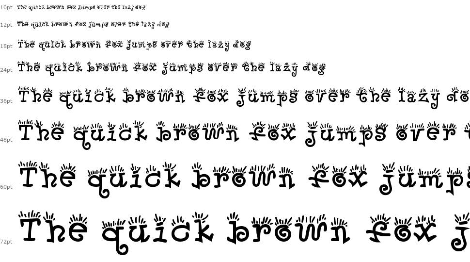 Waker-Regular font Şelale