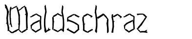 Waldschraz フォント