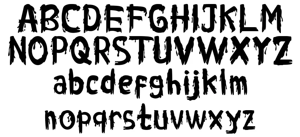 Walktroughtfont specimens