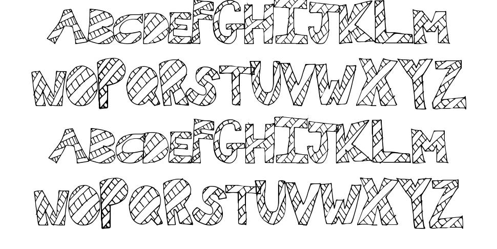 WallFresh font specimens