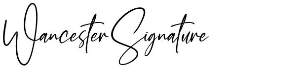Wancester Signature