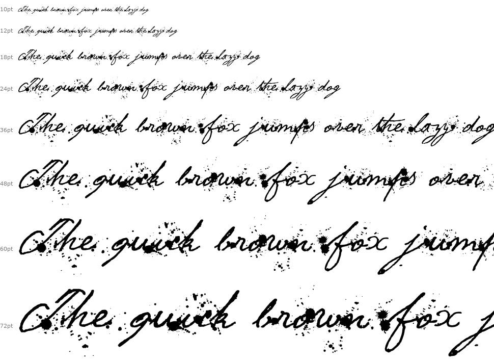 War letters fonte Cascata