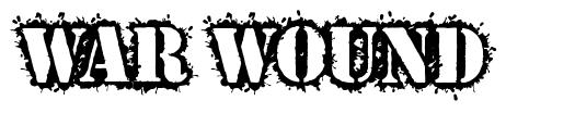 War Wound шрифт