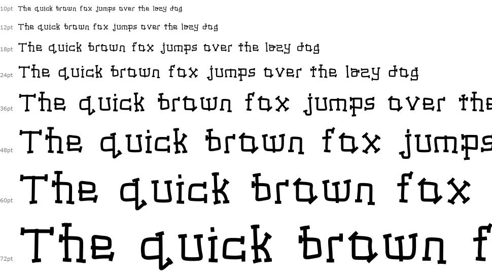 Warlox font Şelale