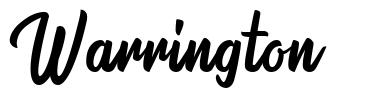 Warrington шрифт