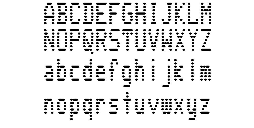 WarText フォント 標本