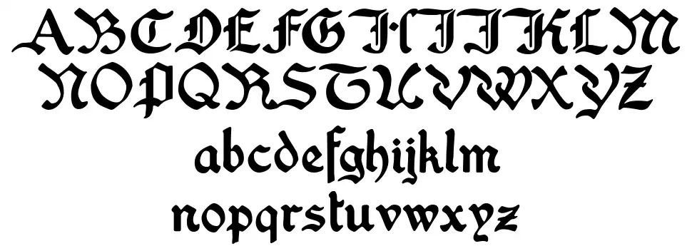 Washington Textfont specimens