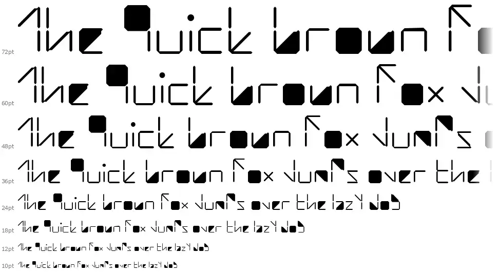 Water in my Casio font by Xavier Puig FontRiver