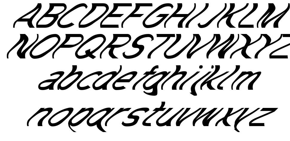 Wavetosh font