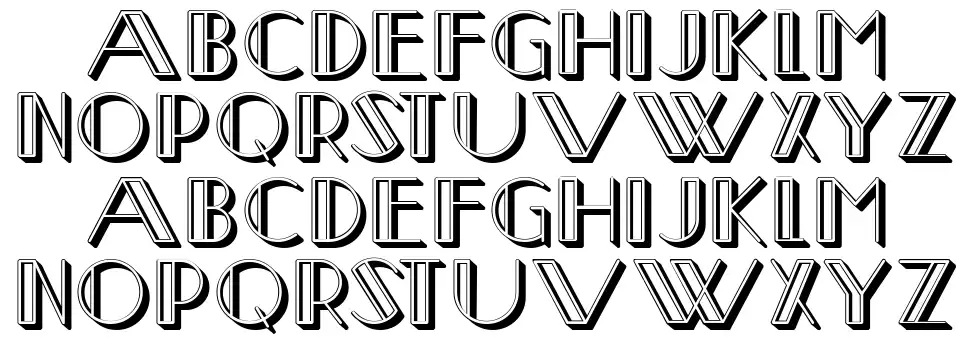 Waya font specimens