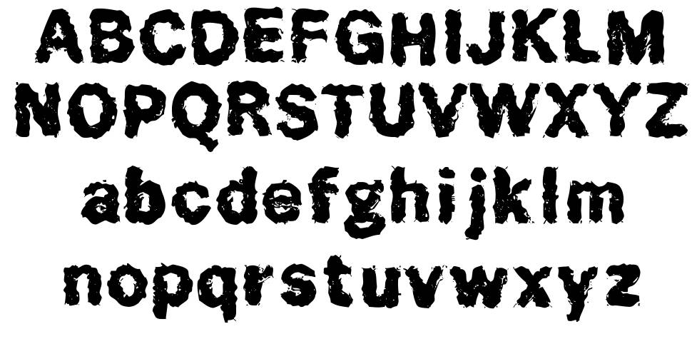 Wehryze Copiya font specimens