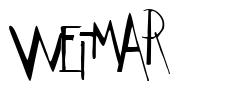 Weimar шрифт