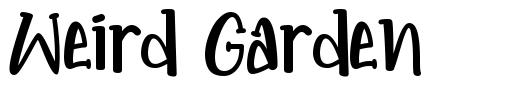 Weird Garden font