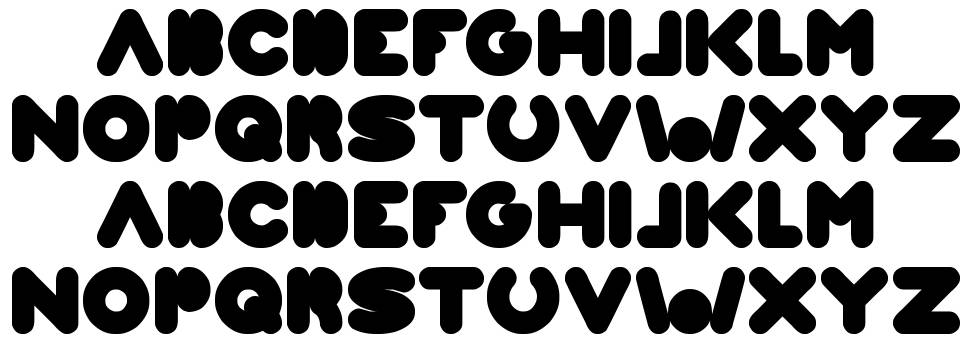 Weknow World font specimens