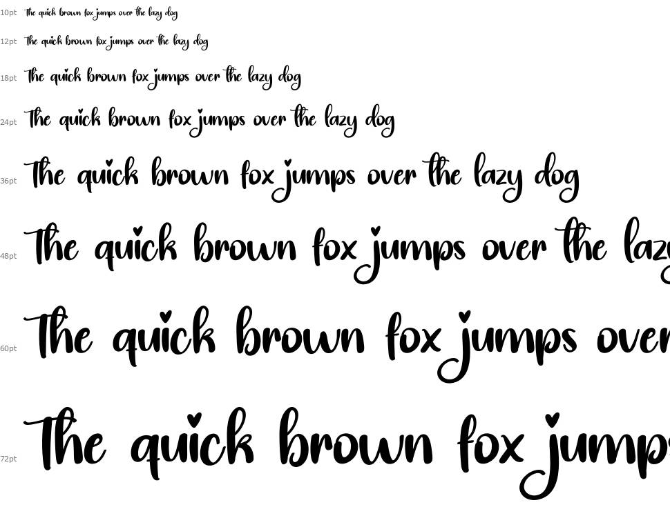 Welcome Signature font Waterfall