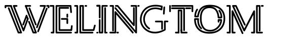 Welingtom font