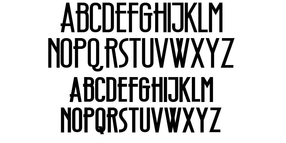 Wellcome Paradise font specimens