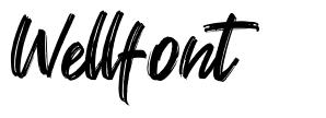 Wellfont フォント