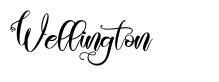 Wellington шрифт