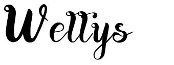 Wellys font