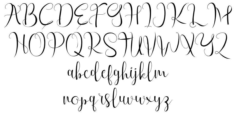 West Houstonfont specimens