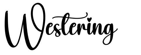 Westering font