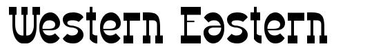 Western Eastern font